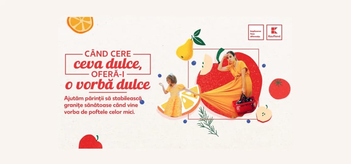 Studiu: Kaufland România lansează prima campanie de psihonutriție: „Când cere ceva dulce, oferă-i o vorbă dulce” (4 februarie 2026)